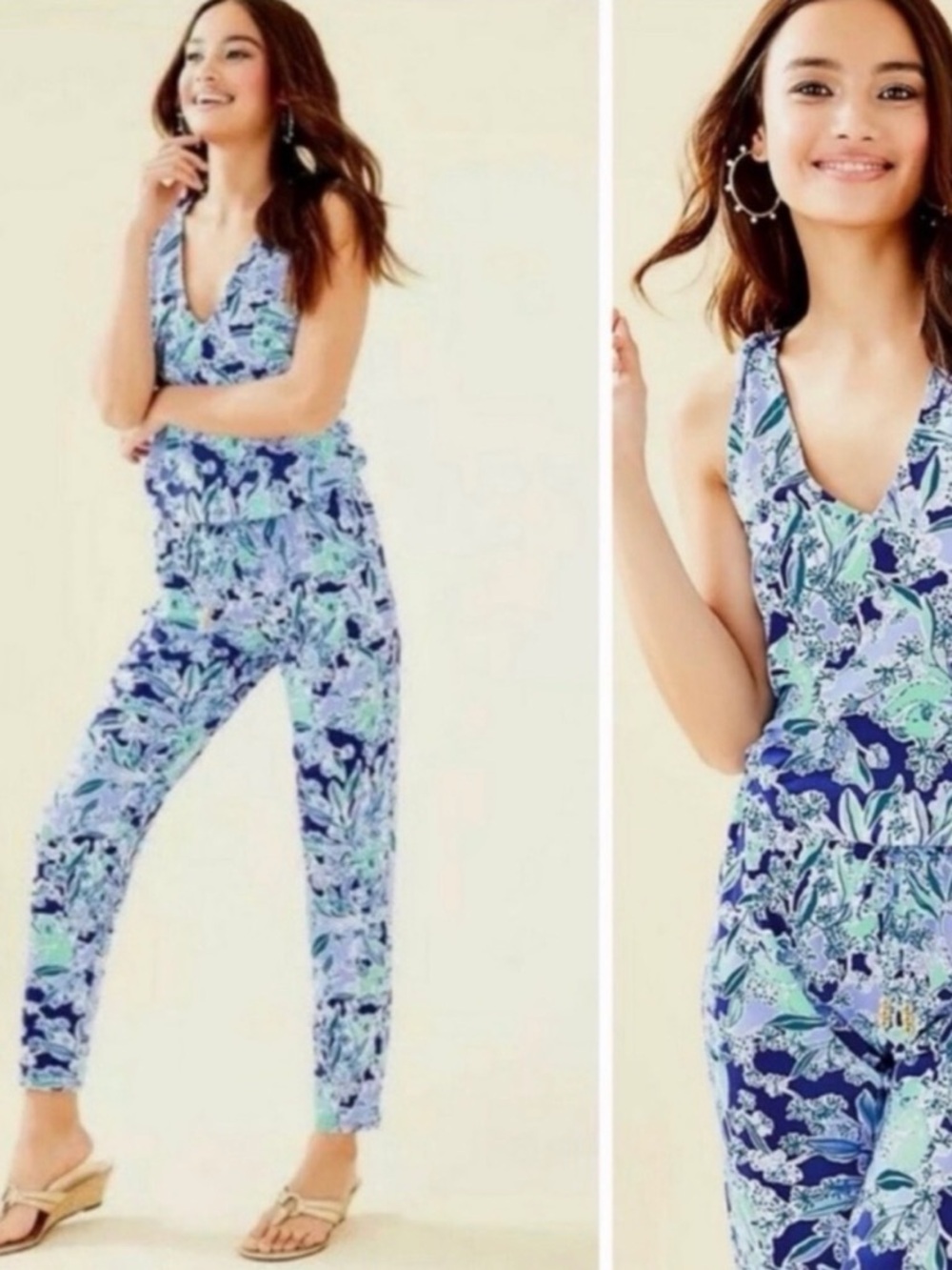 Lilly Pulitzer Paulina Jumpsuit in Royal Koalifications